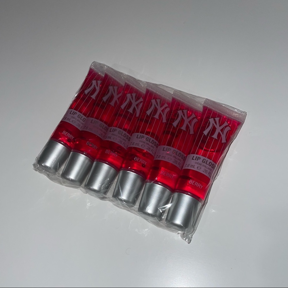 FIVE PACK LIPGLOSS - NY Yankees Berry Lip Gloss